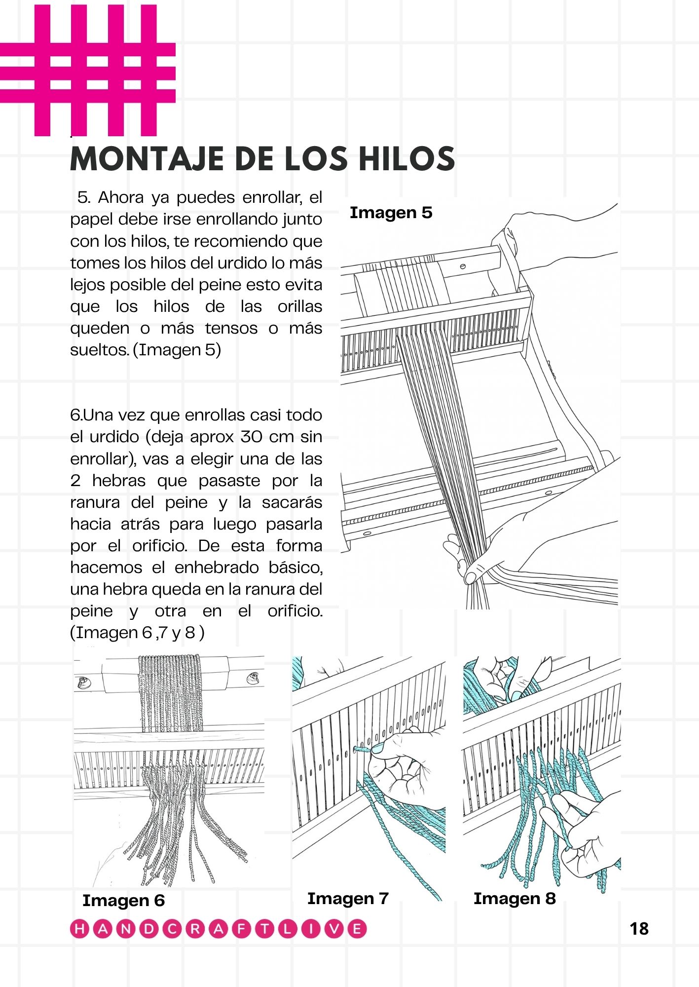 Guia Básica Telar Maria número 1 - Imagen 6