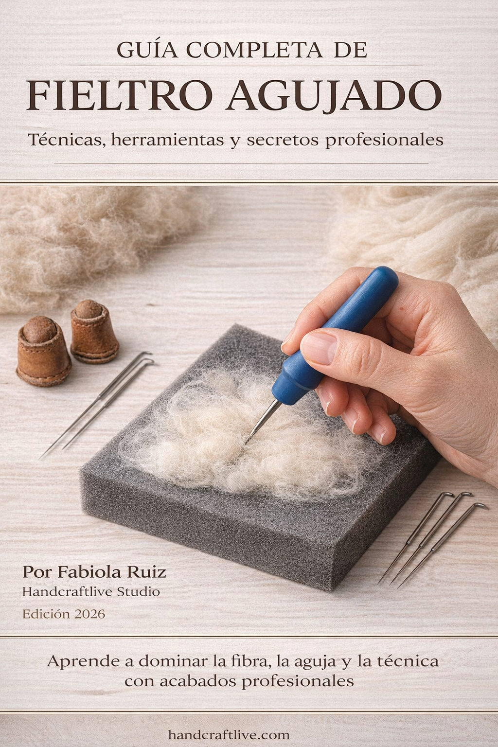 guia fieltro agujado