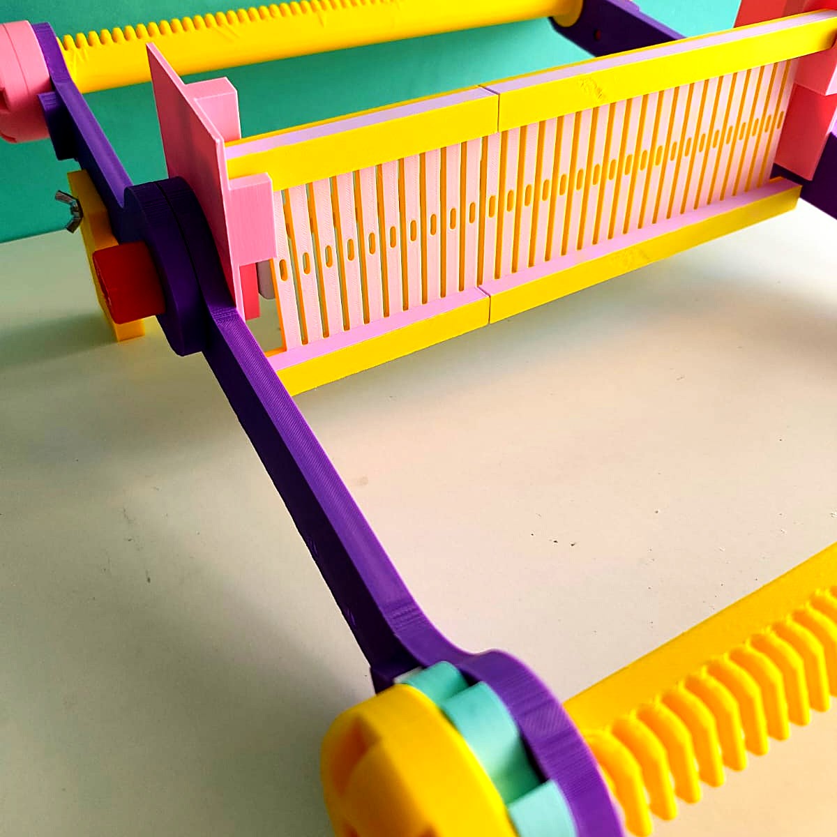 Telar María 30 cm | Telar de Mesa Impreso en 3D para Tejer Tapices y Textiles - Imagen 2