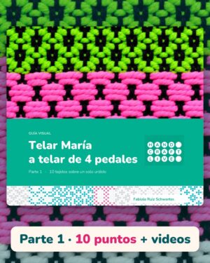 Guía Visual Telar María a Telar de 4 Pedales — Parte 1